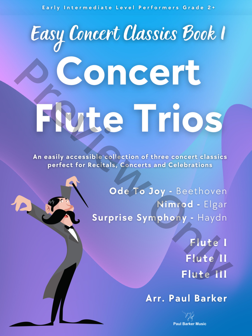 Concert Flute Trios - Book 1 Peformance Recording