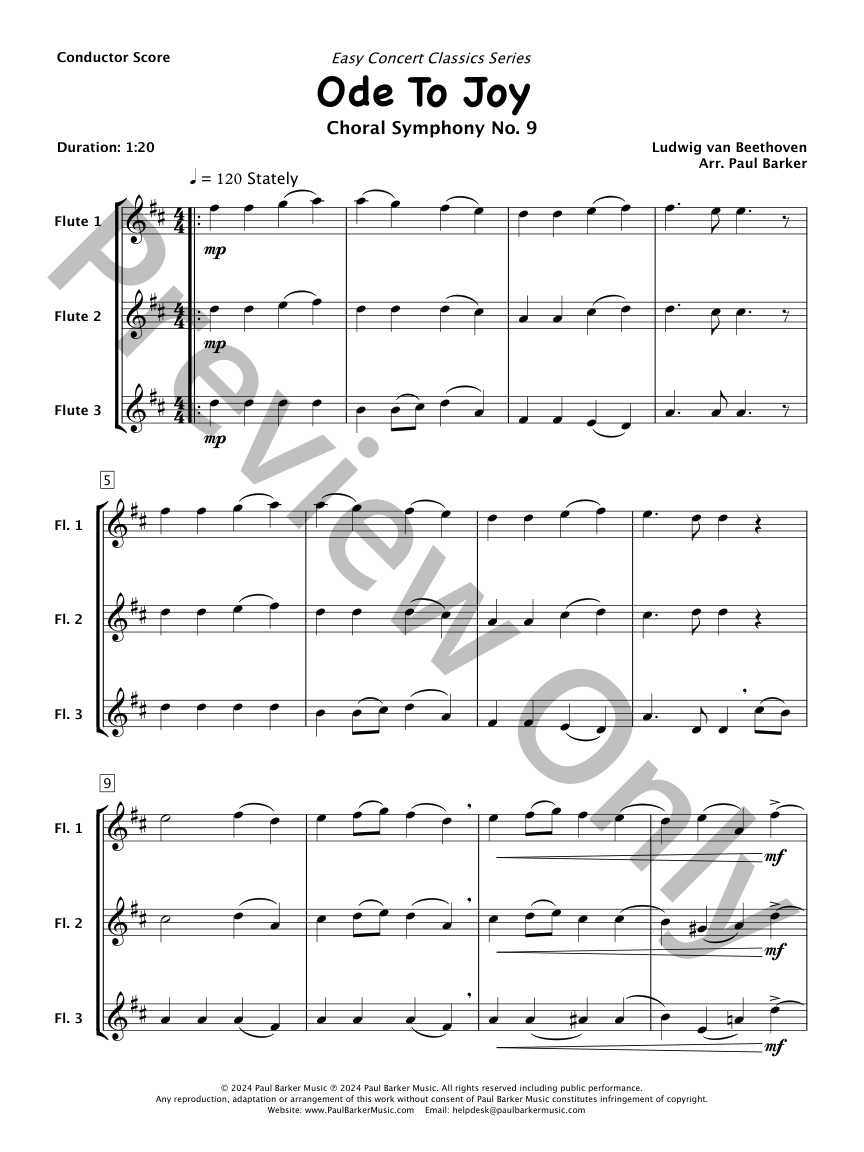 Concert Flute Trios - Book 1 Peformance Recording