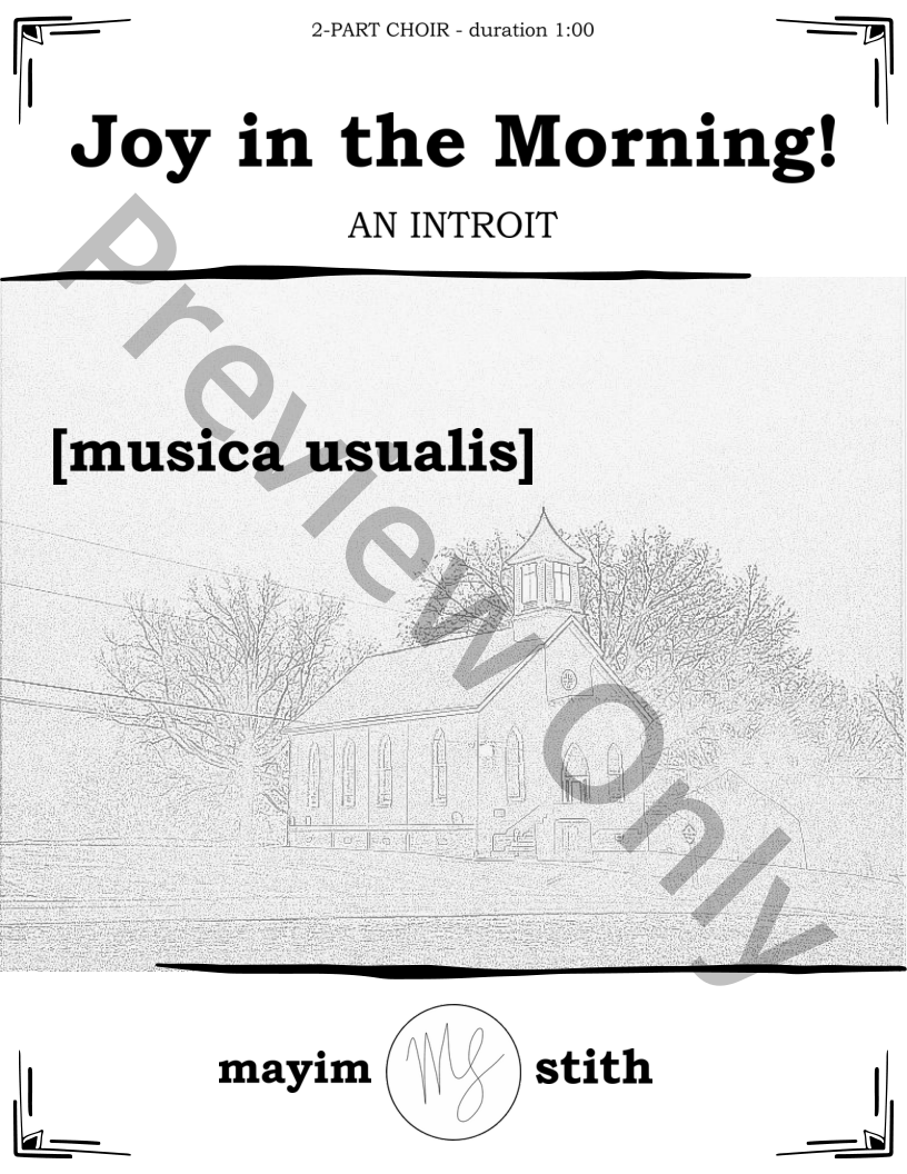 Joy In The Morning! (Introit) P.O.D