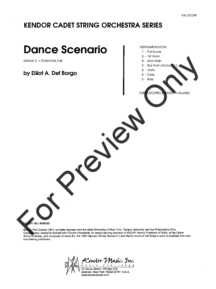 Dance Scenario
