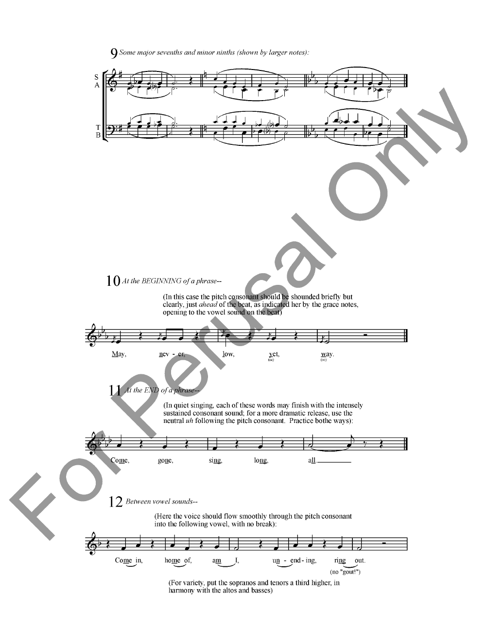 TWENTY CHORAL WARMUPS